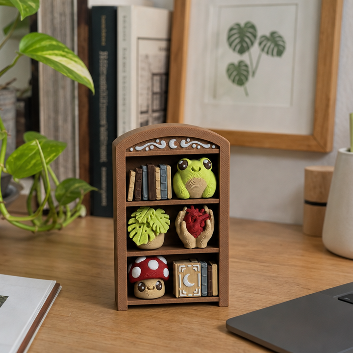 Cozy Bookshelf Clicker (Large)