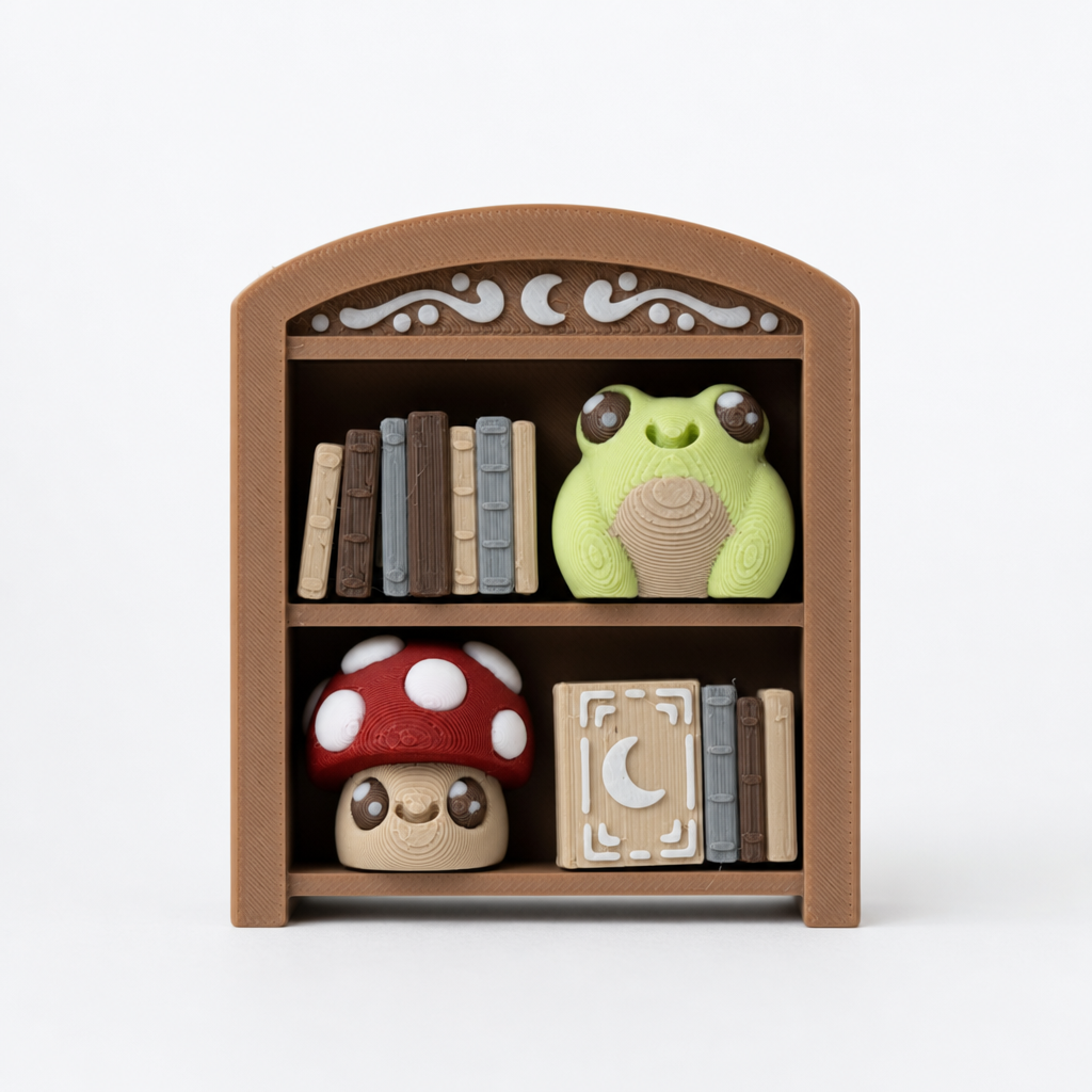 Cozy Bookshelf Clicker (Medium)