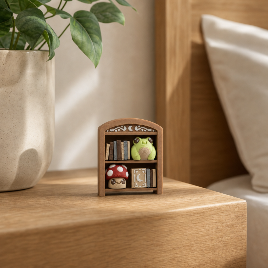 Cozy Bookshelf Clicker (Medium)