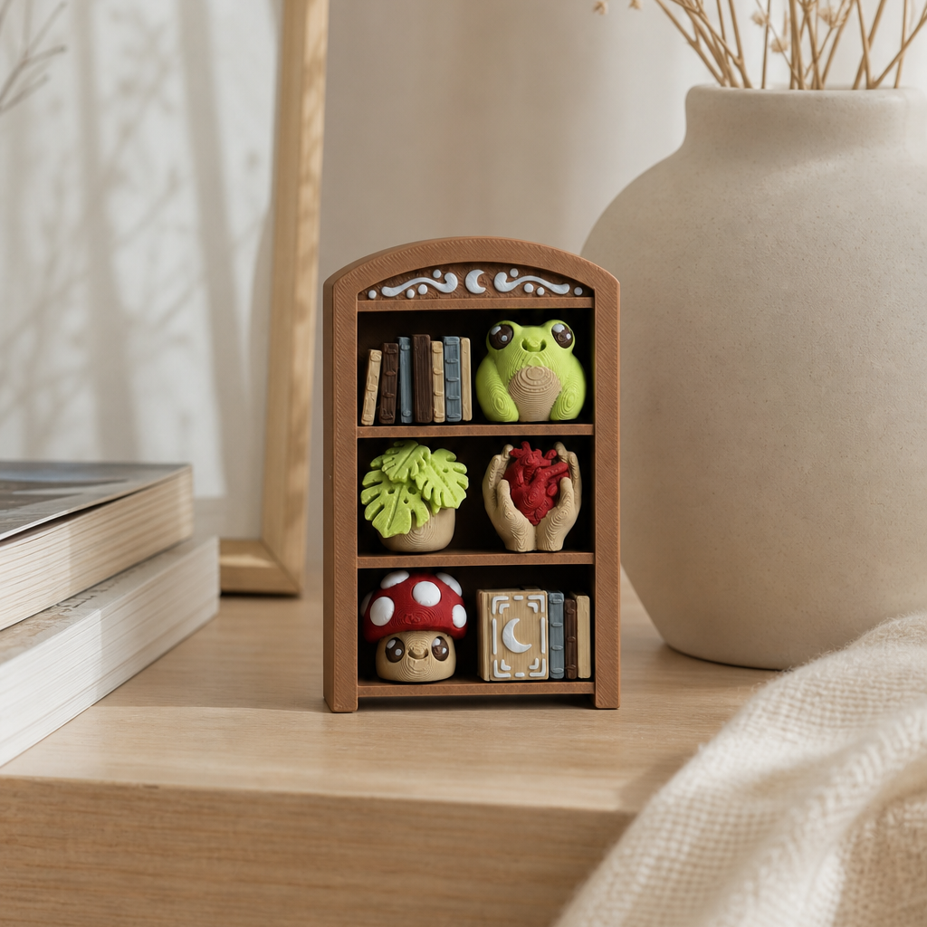 Cozy Bookshelf Clicker (Large)