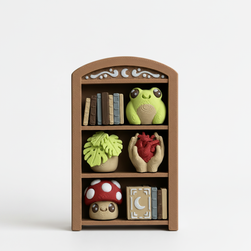 Cozy Bookshelf Clicker (Large)
