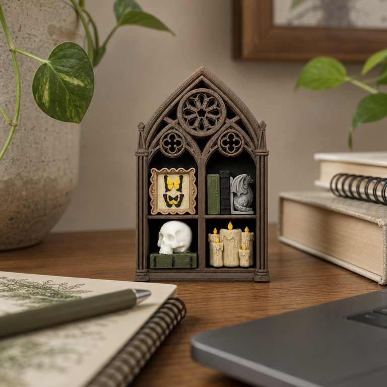 Gothic Bookshelf Clicker (Large)
