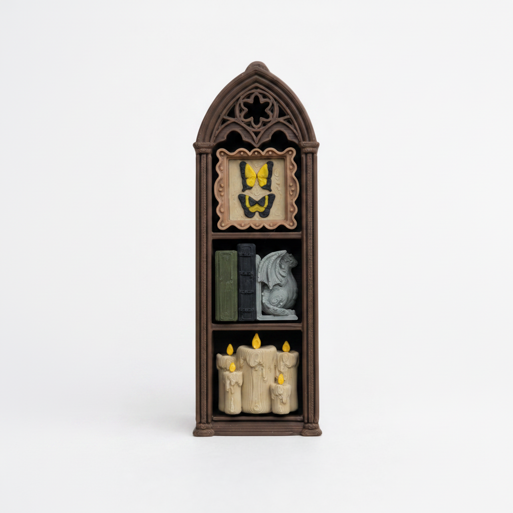 Gothic Bookshelf Clicker (Medium)
