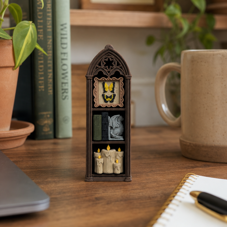 Gothic Bookshelf Clicker (Medium)