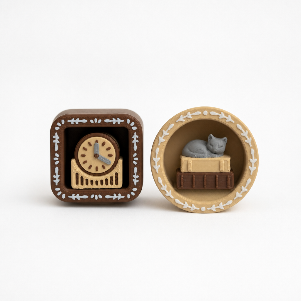 Old Soul Duo - Book Nook Clickers